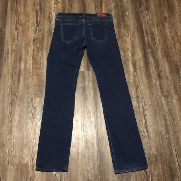 AG Adriano Goldschmied Jeans Women's 28R The Ballard Slim Boot Dark Wash Denim - Picture 5 of 6